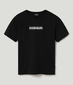 NAPAPIJRI NP0A4GDR - T-shirt korte mouwen S-Box Zwart