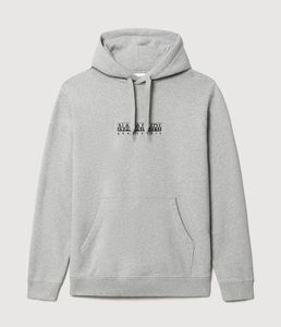 NAPAPIJRI NP0A4GBE - B-Box hooded sweatshirt Medium grey melange