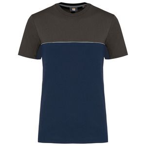 WK. Designed To Work WK304 - T-shirt bicolore écoresponsable manches courtes unisexe