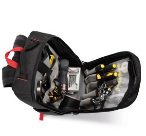 WK. Designed To Work WKI0101 - Backpack for tools and laptop Black / Red