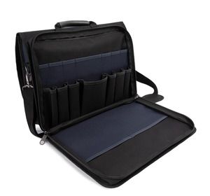 WK. Designed To Work WKI0401 - Shoulder bag for tools and laptops Black / Navy