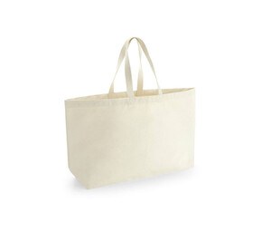 WESTFORD MILL WM696 - OVERSIZED CANVAS TOTE BAG Natural