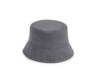 BEECHFIELD BF090N - ORGANIC COTTON BUCKET HAT Graphite Grey