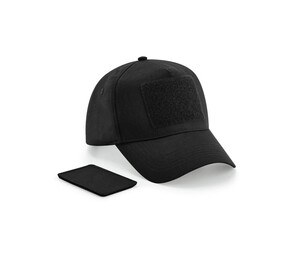 BEECHFIELD BF638 - REMOVABLE PATCH 5 PANEL CAP Black