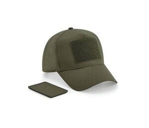 BEECHFIELD BF638 - REMOVABLE PATCH 5 PANEL CAP Military Green