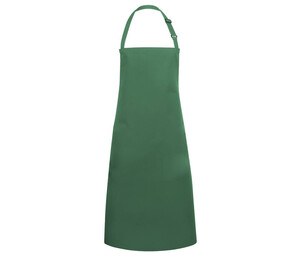 KARLOWSKY KYBLS7 - WATER-REPELLENT BIB APRON BASIC WITH BUCKLE Forest Green