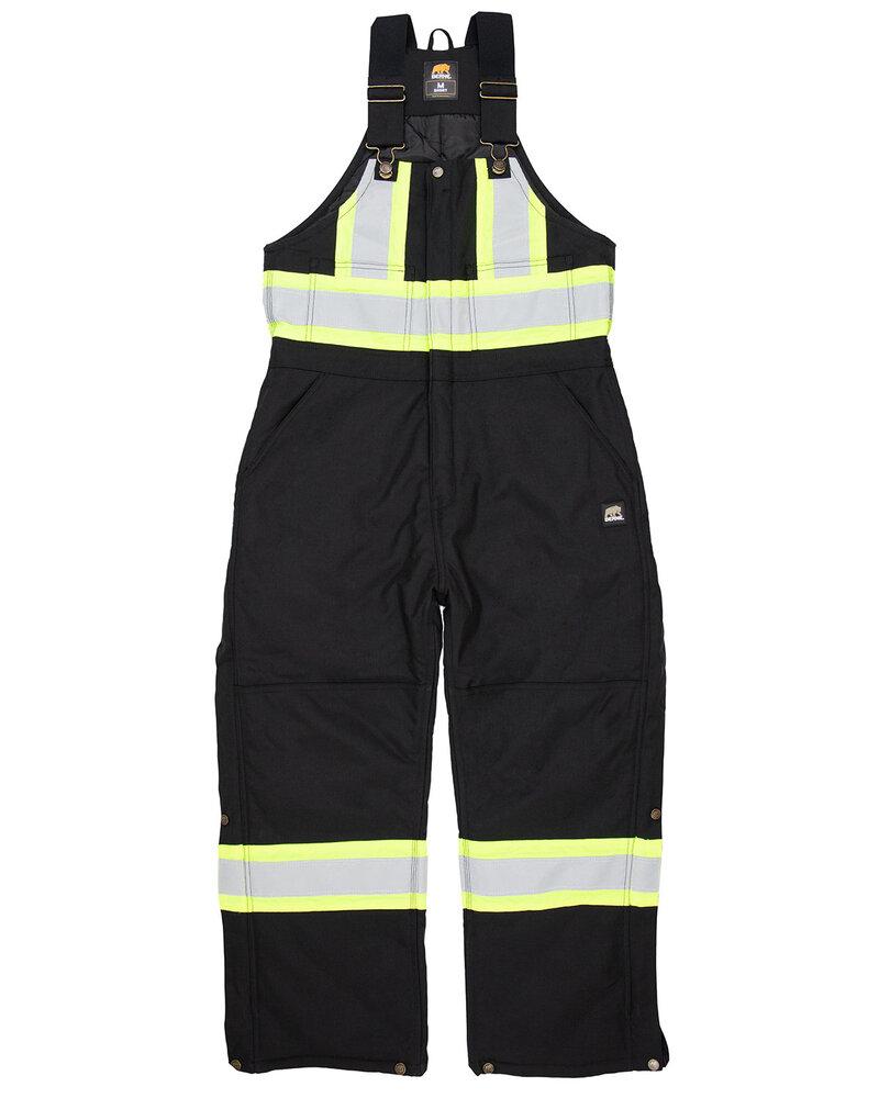 Berne HVNB02 - Men's Safety Striped Arctic Insulated Bib Overall