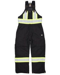 Berne HVNB02 - Mens Safety Striped Arctic Insulated Bib Overall
