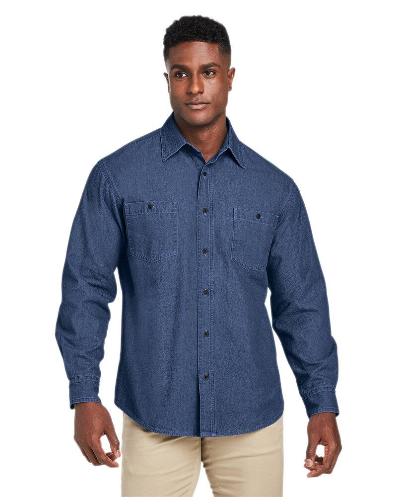 Harriton M540 - Men's Denim Shirt-Jacket