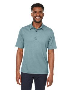 North End NE102 - Men's Replay Recycled Polo Opal Blue