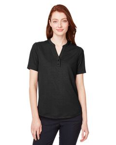 North End NE102W - Ladies Replay Recycled Polo Noir