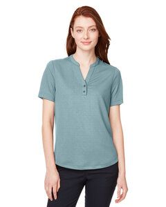 North End NE102W - Ladies Replay Recycled Polo Opal Blue