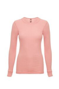 Next Level 8001 - Women`s Soft Thermal L/S Rose Pale