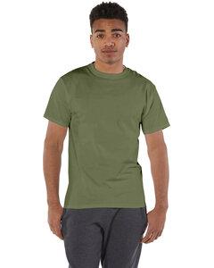 Champion T425 - Short Sleeve Tagless T-Shirt FRESH OLIVE