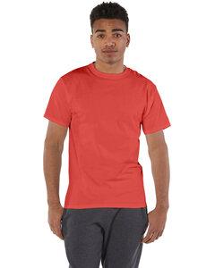 Champion T425 - Short Sleeve Tagless T-Shirt RED RIVER CLAY