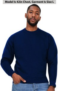 Casual Classics C2400 - Ringspun Blended Sweat Navy