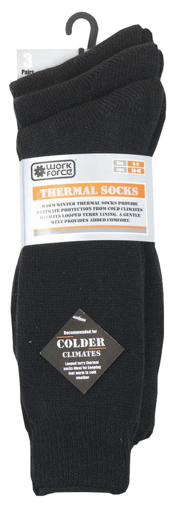 Work Force WFH0050 - Classic Thermal 3 Pack Sock
