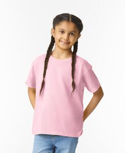 Gildan G64000B - Softstyle Ringspun Cotton T-Shirt Kids Light Pink