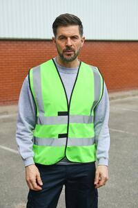 Korntex KXVEST - High Visibility Safety Vest Lime Green