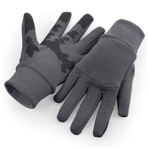 Beechfield B310 - Softshell sports gloves Graphite Grey