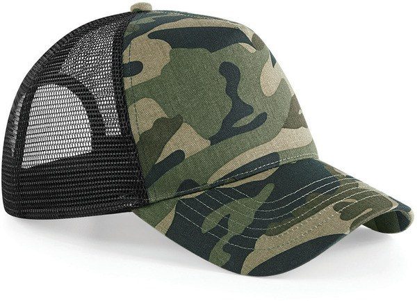 Beechfield B694 - Camo Snapback Trucker Cap