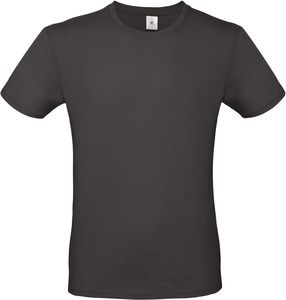 B&C CGTU01T - #E150 Men's T-shirt Zwart Puur