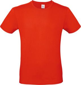 B&C CGTU01T - #E150 Men's T-shirt Vuurrood