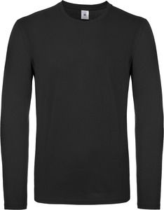 B&C CGTU05T - #E150 Men's T-shirt long sleeve Black