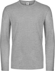 B&C CGTU07T - #E190 Men's T-shirt long sleeve Sport Grey