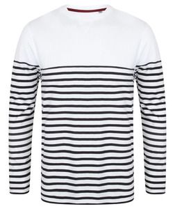 Front Row FR134 - Long sleeve Breton t-shirt