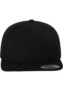 FLEXFIT FL6089M - Classic Snapback cap Black / Black