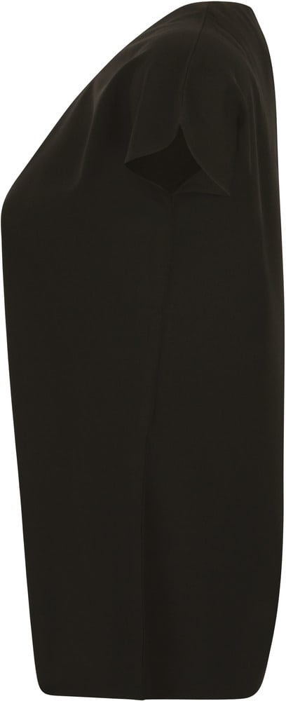 Henbury H597 - Blusa de senhora com colarinho plissado