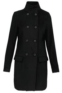 Kariban K6141 - Ladies' city coat Black