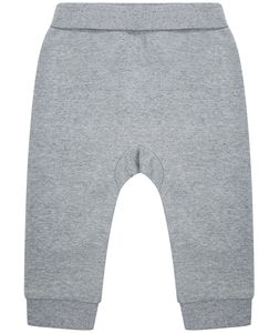Larkwood LW850 - Pantalone da jogging ecologico bambino Grigio medio melange