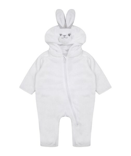 Larkwood LW073 - Cozy Kids Rabbit Costume Jumpsuit with Ears