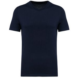 Kariban Premium PK304 - Men's V-neck short-sleeved Supima® t-shirt Deep Navy