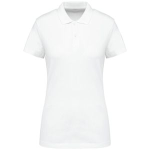 Kariban Premium PK201 - Ladies' short-sleeved Supima® polo shirt White