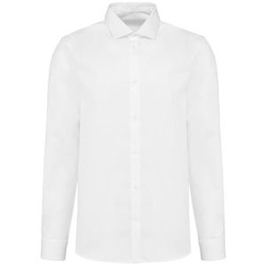 Kariban Premium PK500 - Men's long-sleeved poplin shirt White