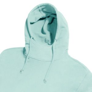 Russell RU209M - Pure Organic high neck hooded sweatshirt Aqua