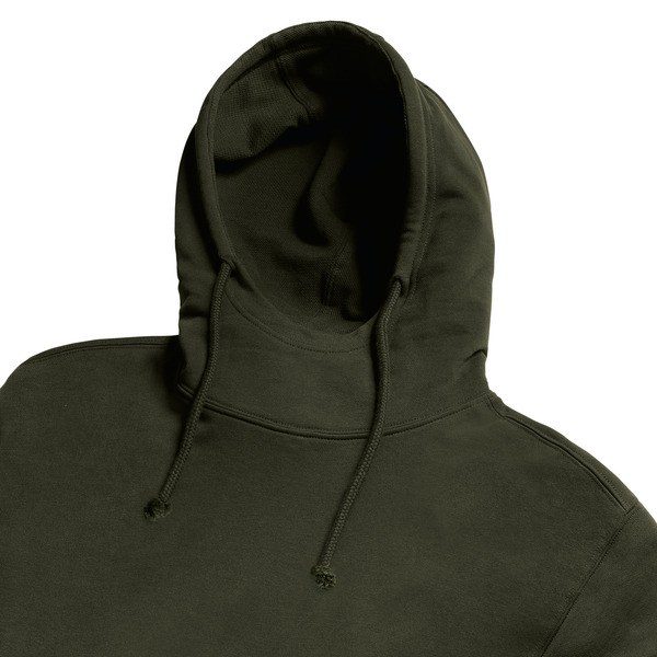 Russell RU209M - Sudadera Pure Organic capucha y cuello alto