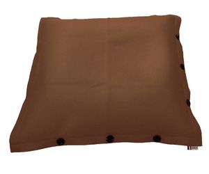 Shelto SH175 - Pouf with removable cover – Big size Brown