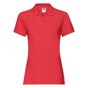 Fruit of the Loom SC63030 - Premium ladies’ polo shirt Red