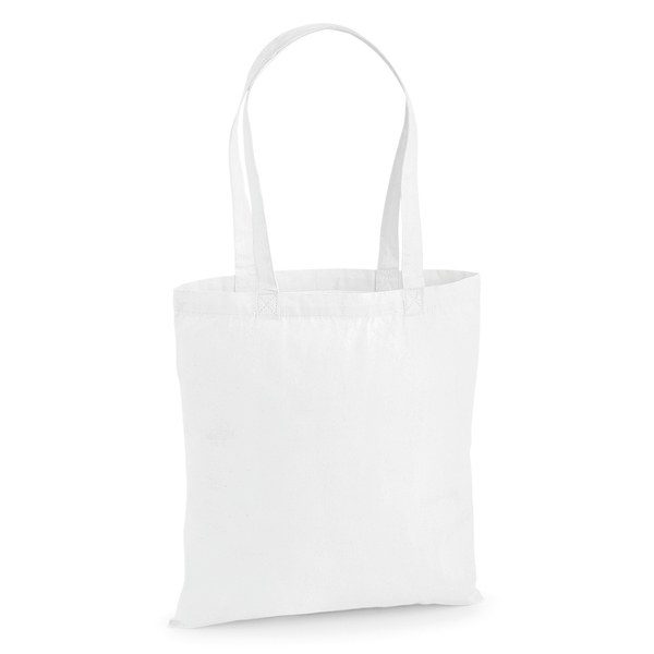 Westford Mill W201 - Versatile 100% Cotton Tote with Long Handles