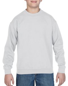GILDAN GIL18000B - Sweater Crewneck HeavyBlend for kids Blanc