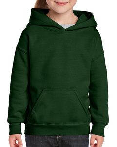 GILDAN GIL18500B - Sweater Hooded HeavyBlend for kids Forest Green