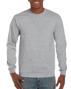 GILDAN GIL2400 - T-shirt Ultra Cotton LS Sports Grey