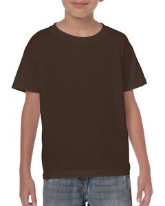 GILDAN GIL5000B - T-shirt Heavy Cotton SS for kids Chocolat Foncé