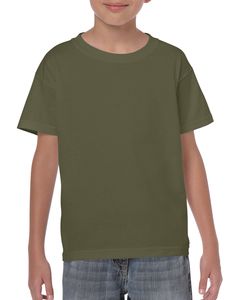 GILDAN GIL5000B - T-shirt Heavy Cotton SS for kids Vert Militaire