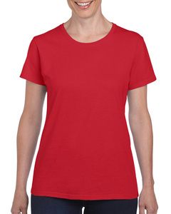 Gildan GIL5000L - T-Shirt schwere Baumwoll-SS für sie Rot