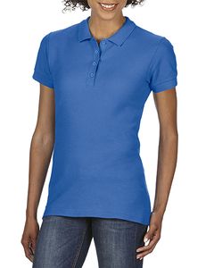 GILDAN GIL64800L - Polo Softstyle Double Pique SS for her Royal Blue